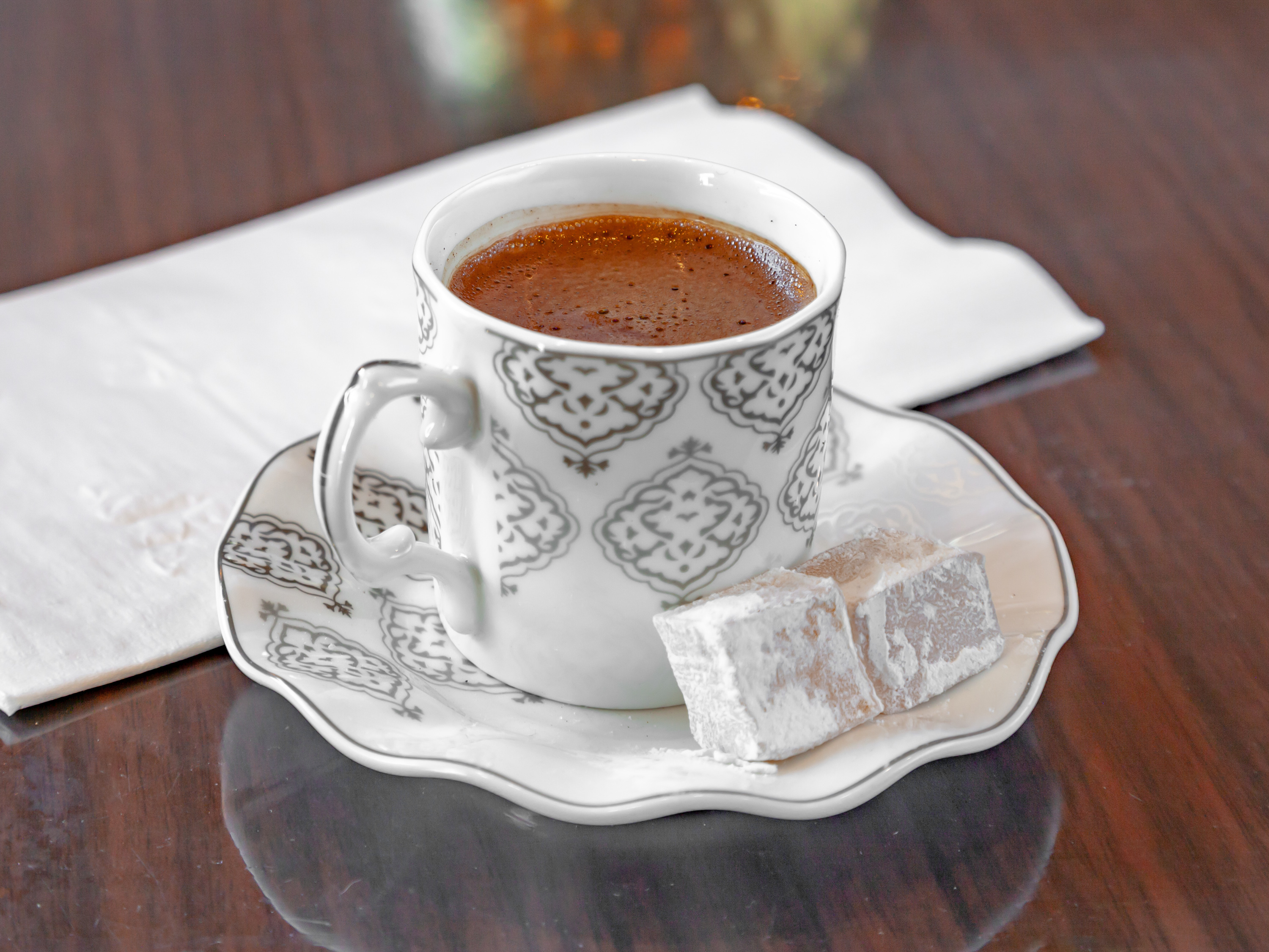 Order Turkish Coffee food online from Geary Kebab House store, San Francisco on bringmethat.com