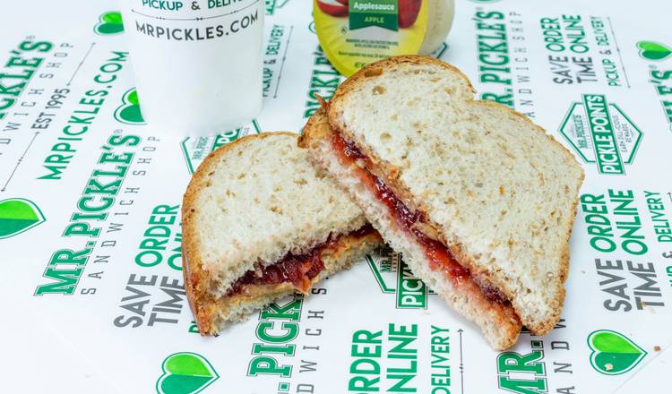 Order Kids PB&J Meal food online from Mr. Pickle Sandwich Shop store, Livermore on bringmethat.com