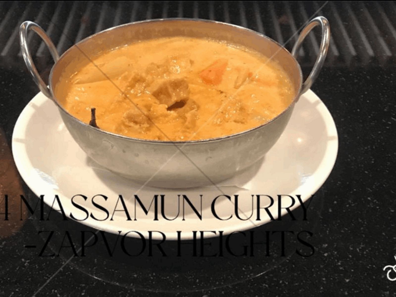Order C4 Massamun Curry food online from Thai Spice Restaurant store, Houston on bringmethat.com