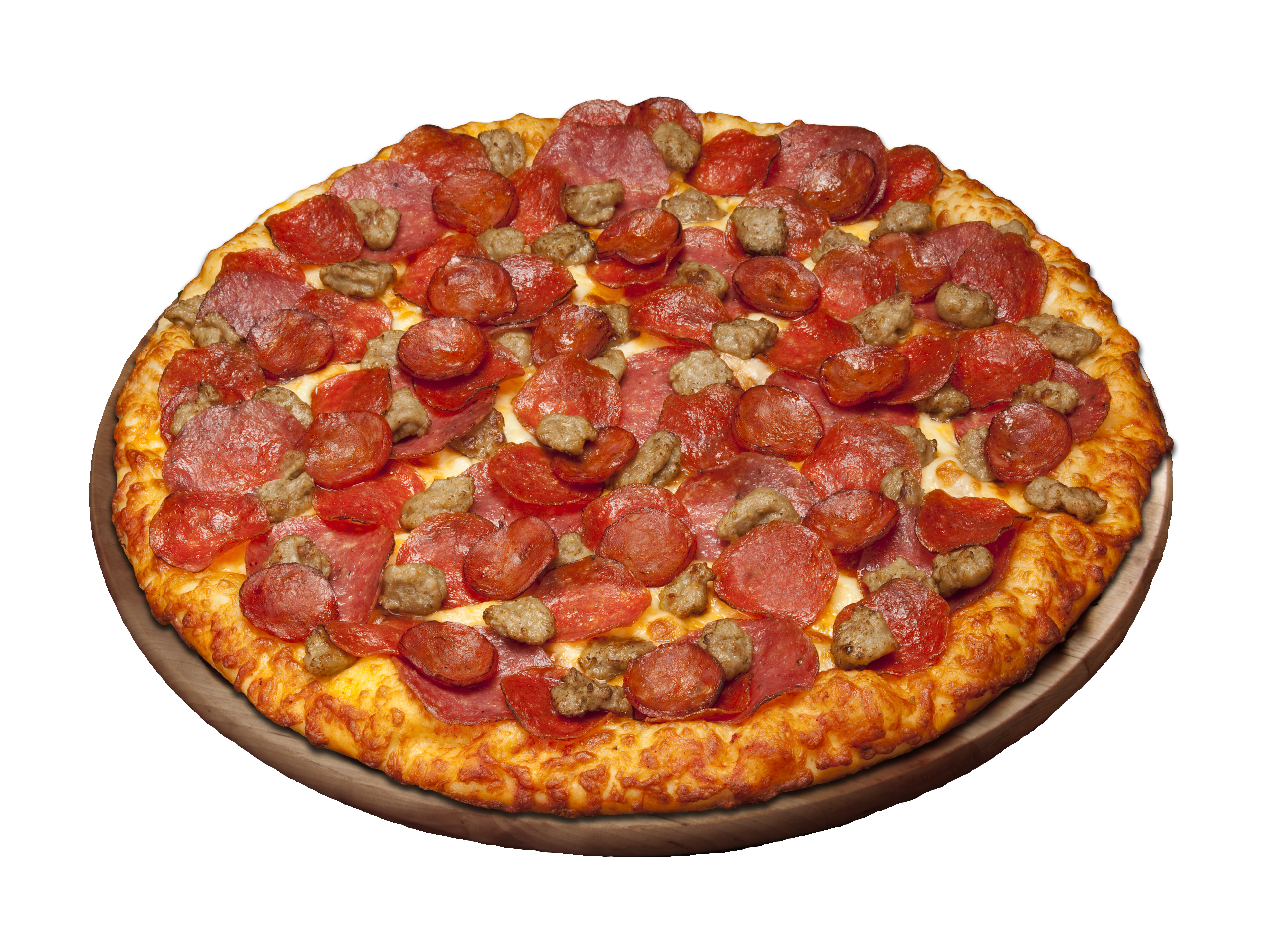 Order Montague's All Meat Marvel Pizza food online from Round Table Pizza store, Los Gatos on bringmethat.com