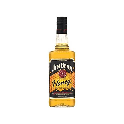 Order Jim Beam Honey Bourbon Whiskey (750 ML) 102667 food online from Bevmo! store, Emeryville on bringmethat.com