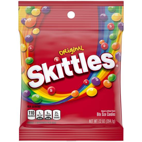 Order SKITTLES Original Chewy Candy, 7.2 oz Bag food online from CVS store, LA QUINTA on bringmethat.com