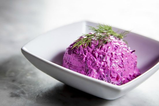 Order Pink Sultan (Red beets spread) food online from Antalia store, New York on bringmethat.com