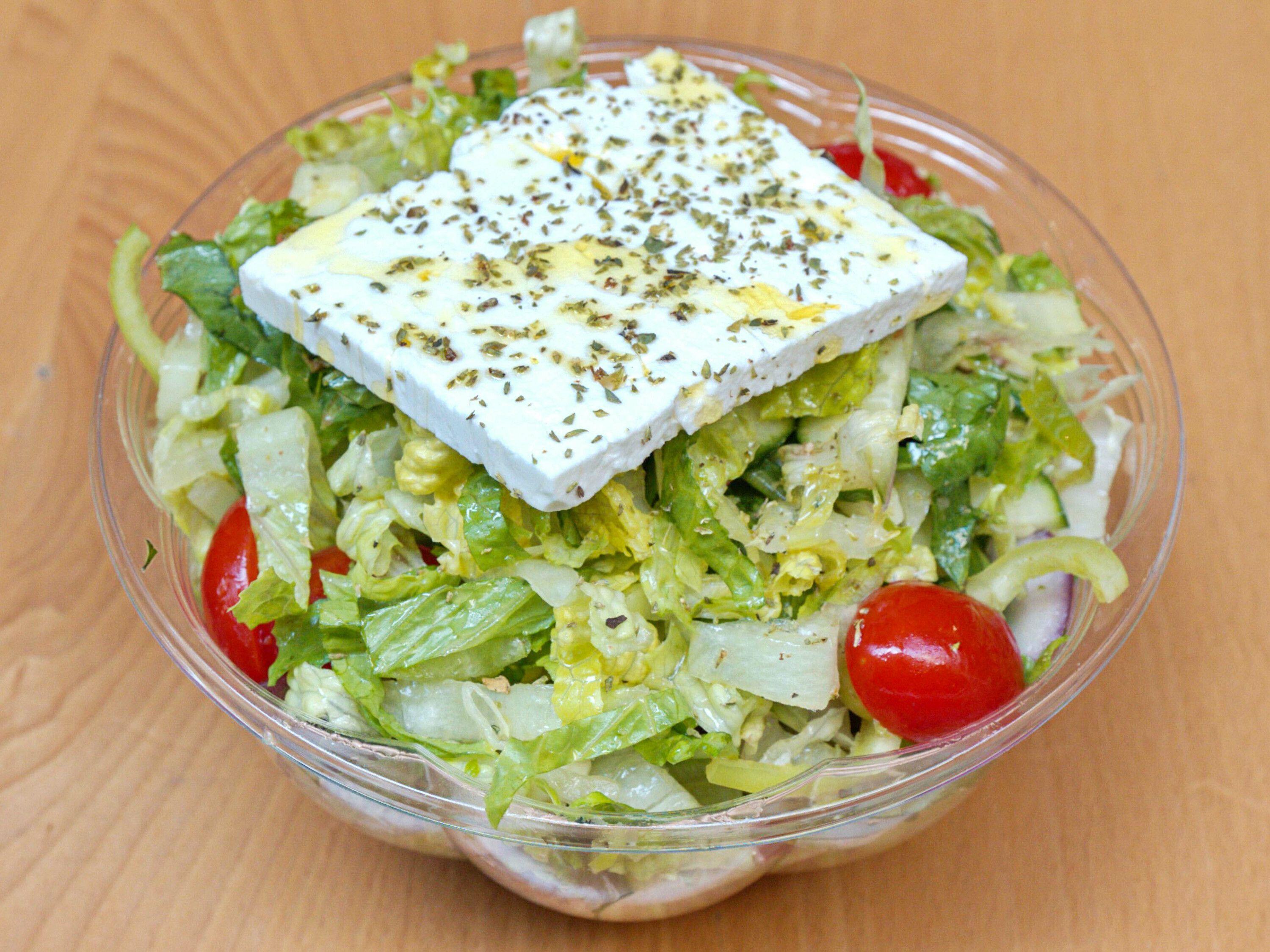 Order Horiatiki Salad food online from Pita Press store, New York on bringmethat.com
