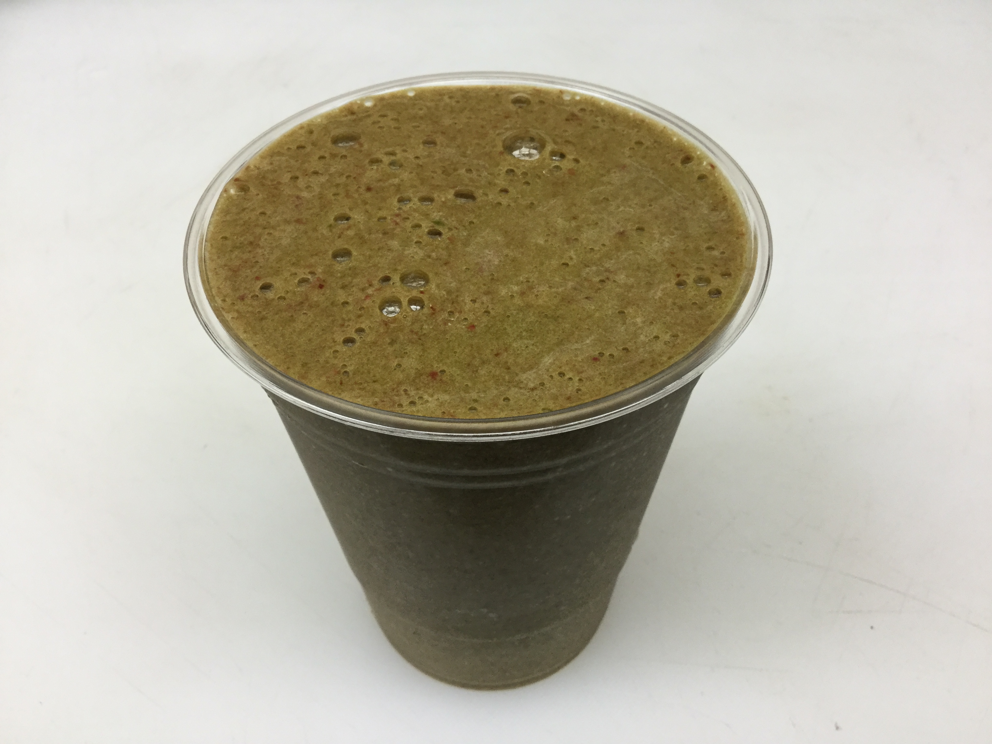 Order Kale, Pineapple, Banana and Strawberry blended with ice food online from Juice Bar Plus store, New York on bringmethat.com