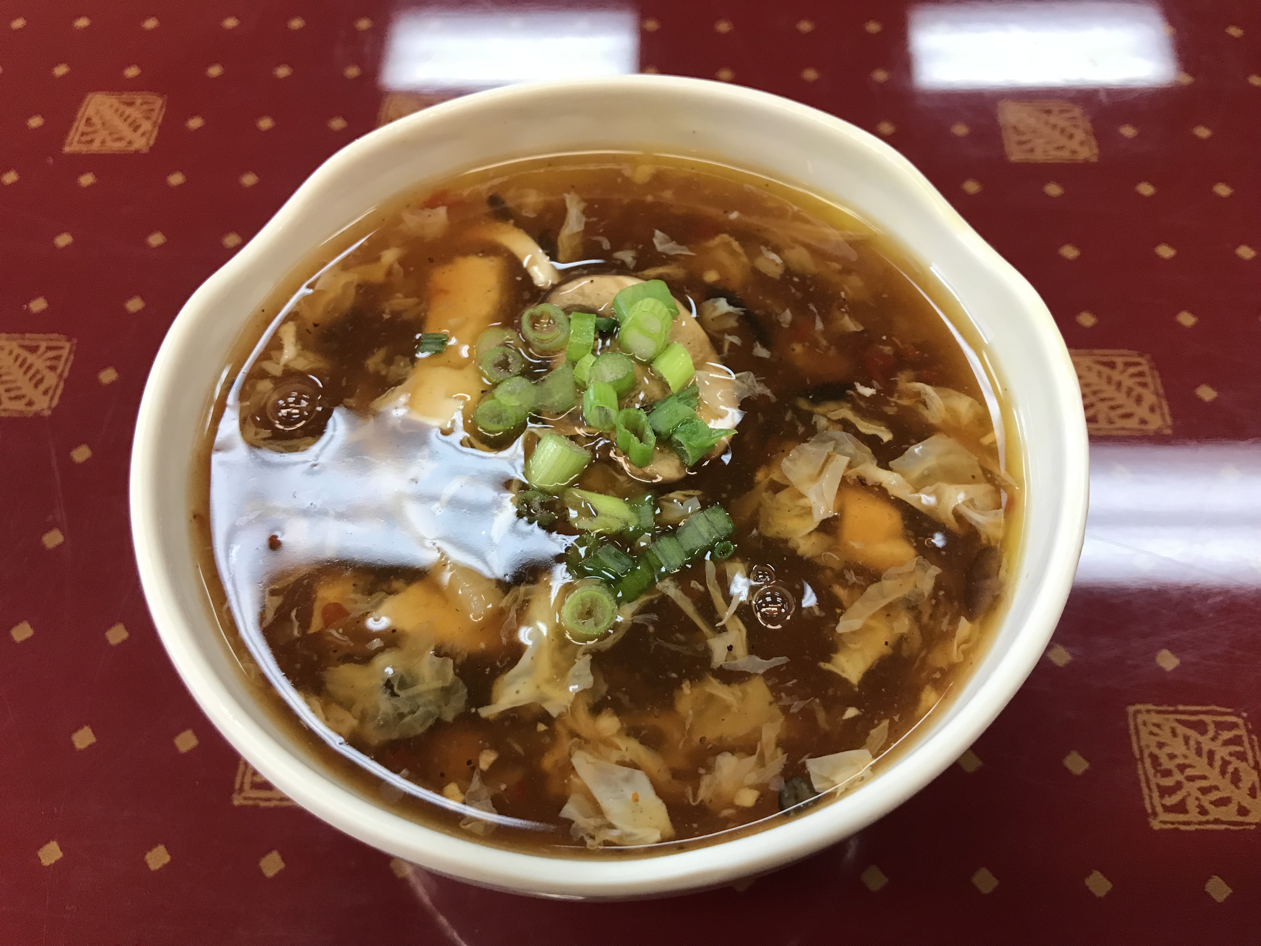 Order S2. Hot and Sour Soup food online from Ling Sushi store, Topeka on bringmethat.com