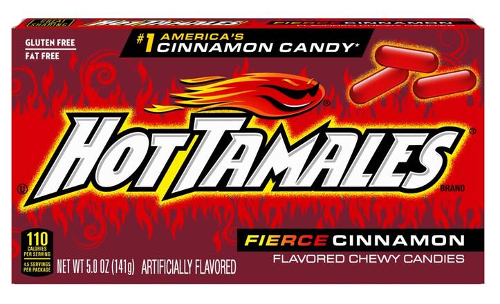Order Hot Tamales Fierce Cinnamon Chewy Candy, 5 OZ food online from Cvs store, FALLS CHURCH on bringmethat.com