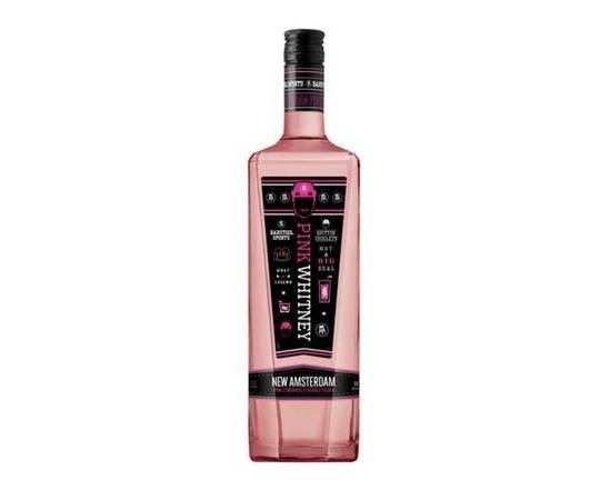 Order New Amsterdam Pink Whisney, 50mL vodka (35.0% ABV) food online from Cold Spring Liquor store, Liberty Hill on bringmethat.com