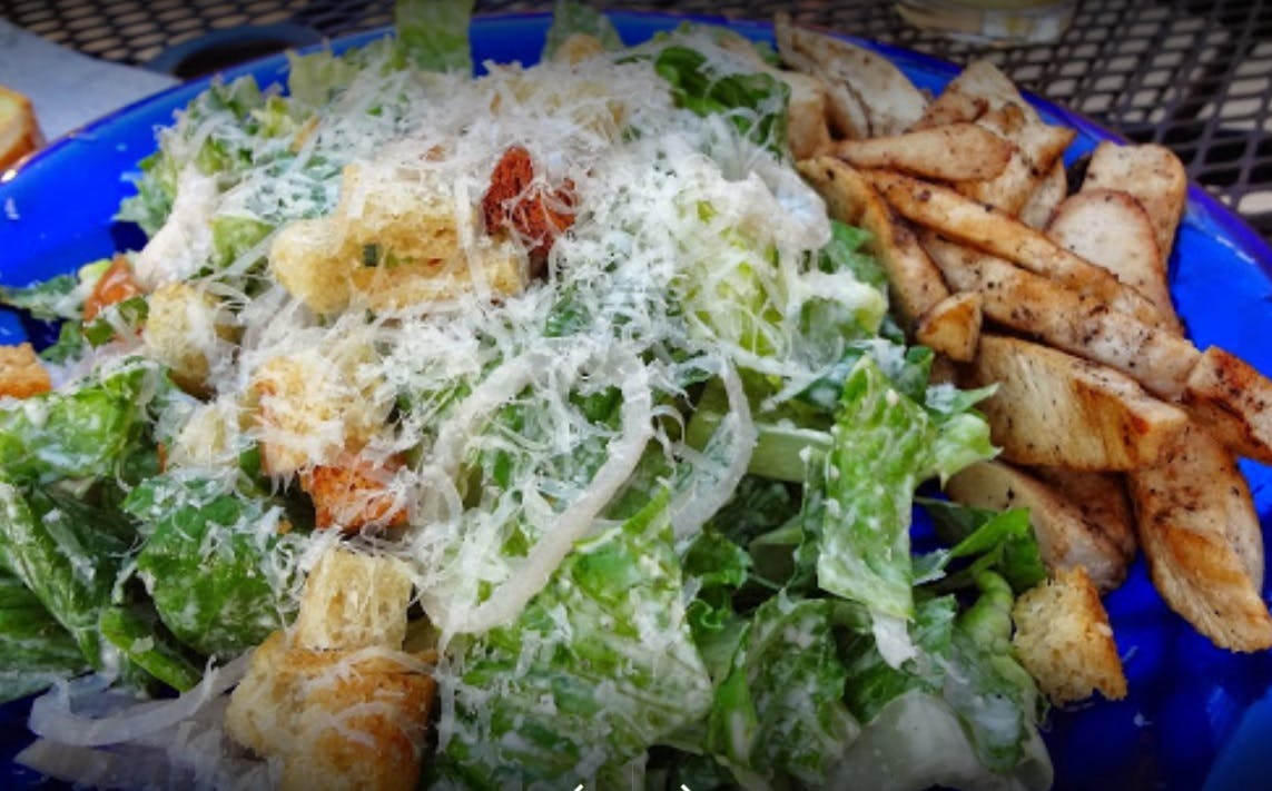 Order Six Plates Caesar Salad - Half food online from Hwy54 Public House store, Durham on bringmethat.com