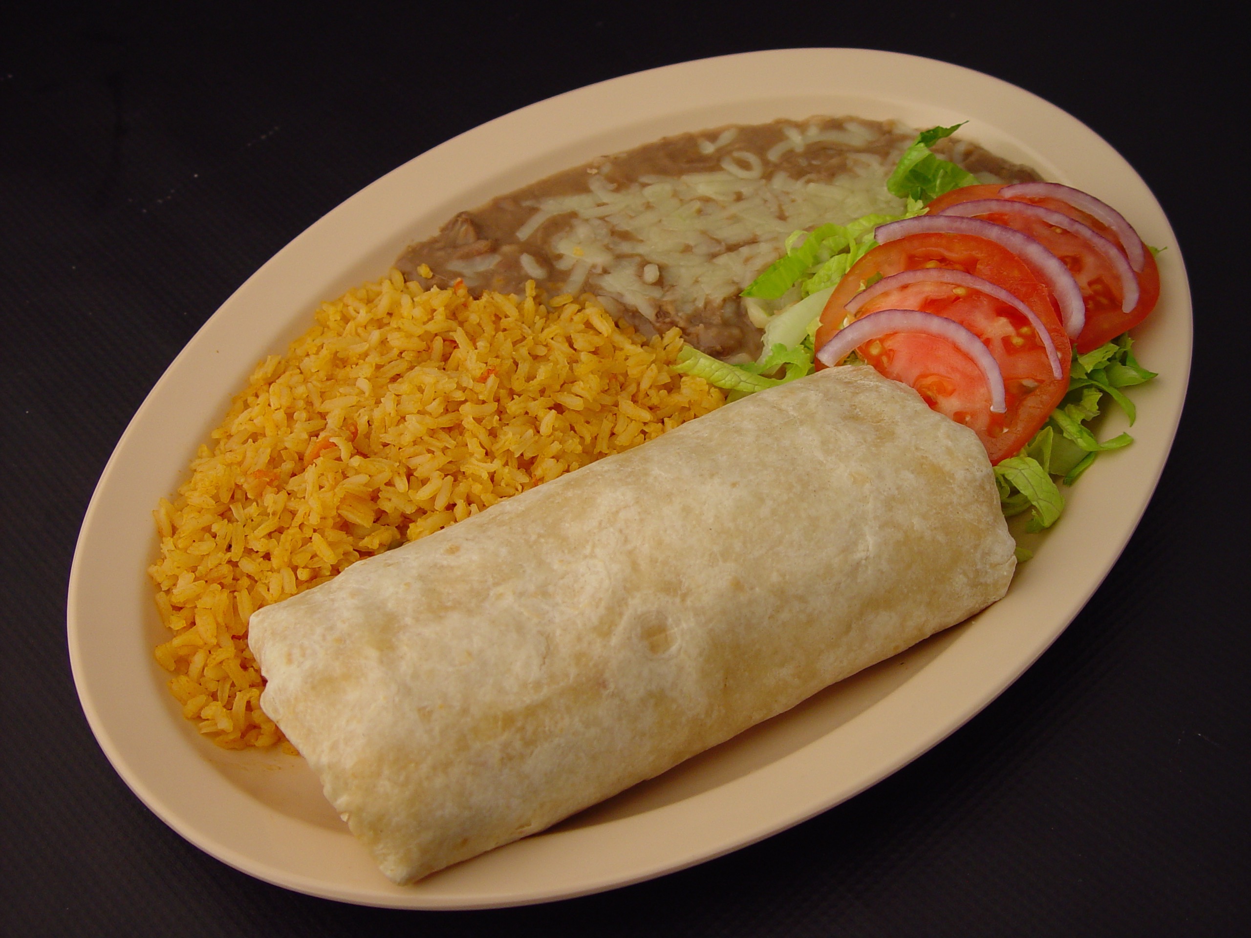 Order Burrito Combo food online from Tacos El Canelo No 2 store, Los Angeles on bringmethat.com