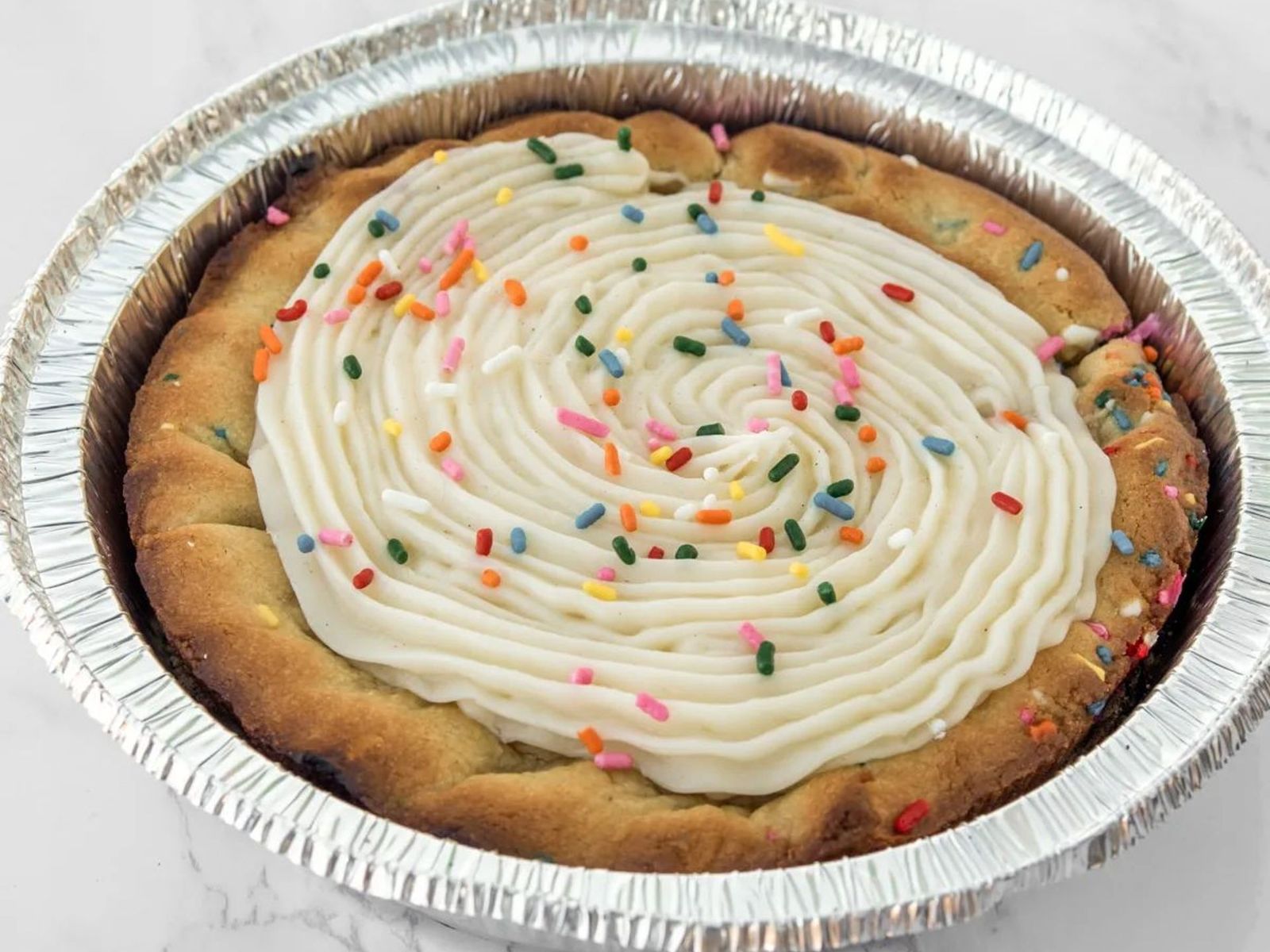 Order Birthday Cake Cookie food online from Mobile Dessert Co. store, Mesa on bringmethat.com