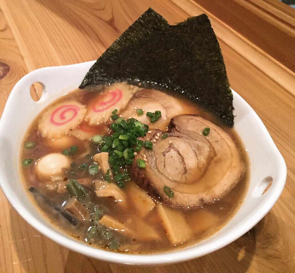 Order Shoyu Ramen Noodle Soup food online from Nori Sushi - Edgewater store, Chicago on bringmethat.com