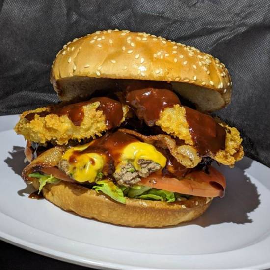 Order Texas BBQ Burger food online from MV BBQ & Burger store, Palmdale on bringmethat.com