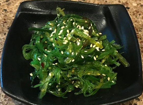 Order A9. Seaweed Salad food online from Sushi Time store, Boston on bringmethat.com
