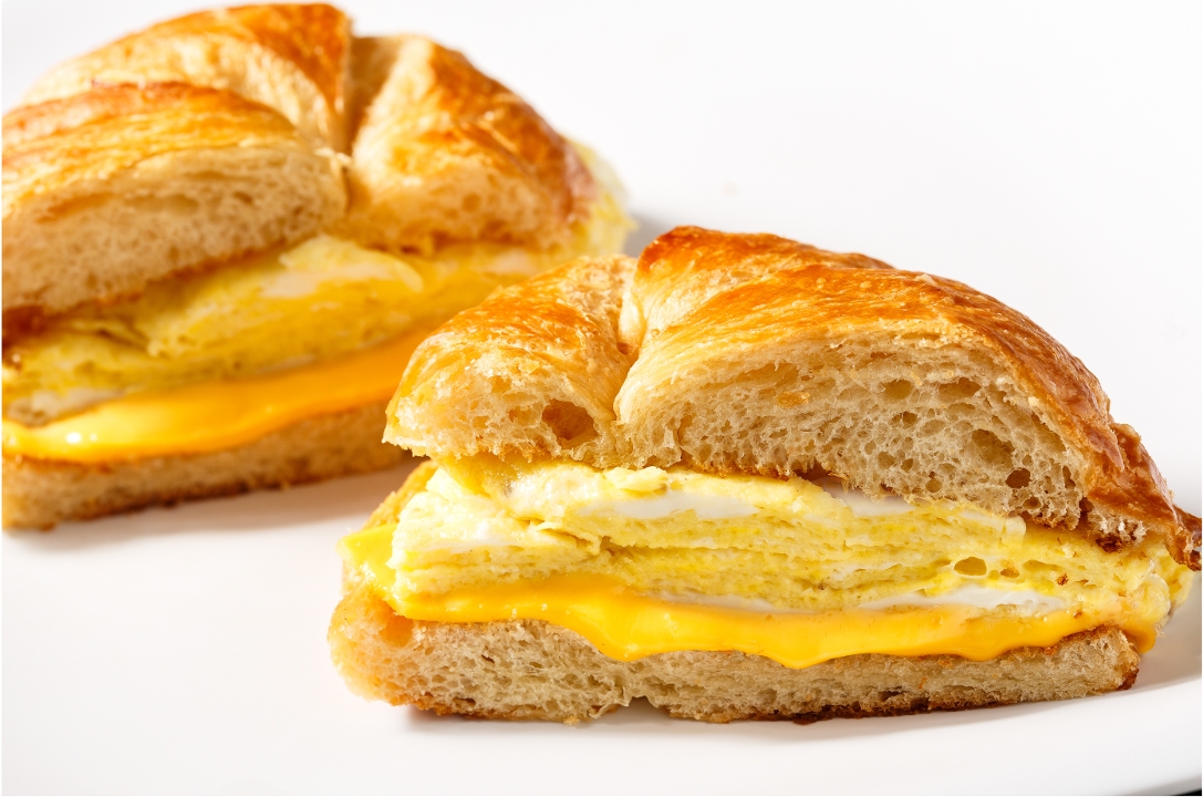 Order Egg And Cheese Croissant food online from Bavarian Bakery & Deli store, Dover on bringmethat.com