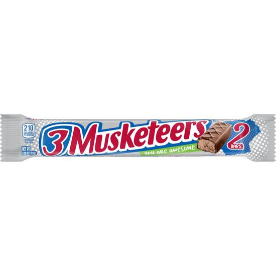 Order 3 Musketeers Chocolate Candy Bar, 3.28 OZ food online from CVS store, Tulsa on bringmethat.com