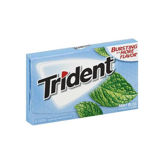 Order Trident Gum - Mint Bliss food online from IV Deli Mart store, Goleta on bringmethat.com
