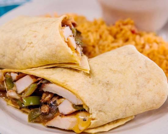 Order Grilled Chicken Monterey Wrap food online from Ted's Cafe Escondido store, Broken Arrow on bringmethat.com