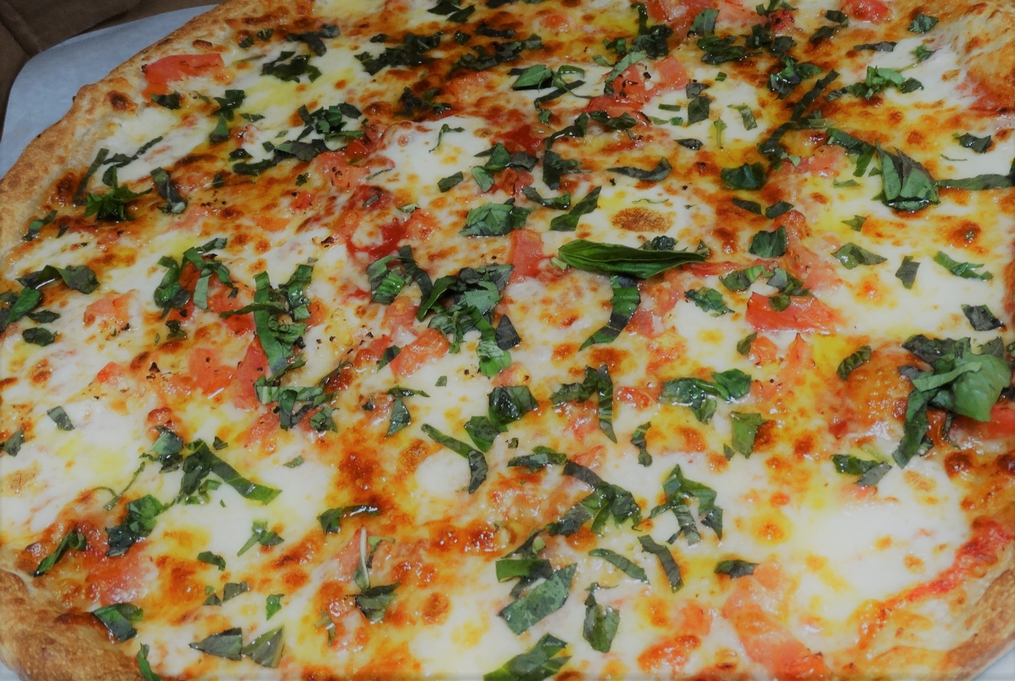 Order Margherita Pizza food online from Angelinas store, Lowell on bringmethat.com