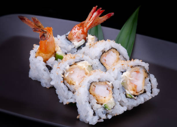 Order Shrimp Tempura Roll food online from Honeyfish store, Apple Valley on bringmethat.com