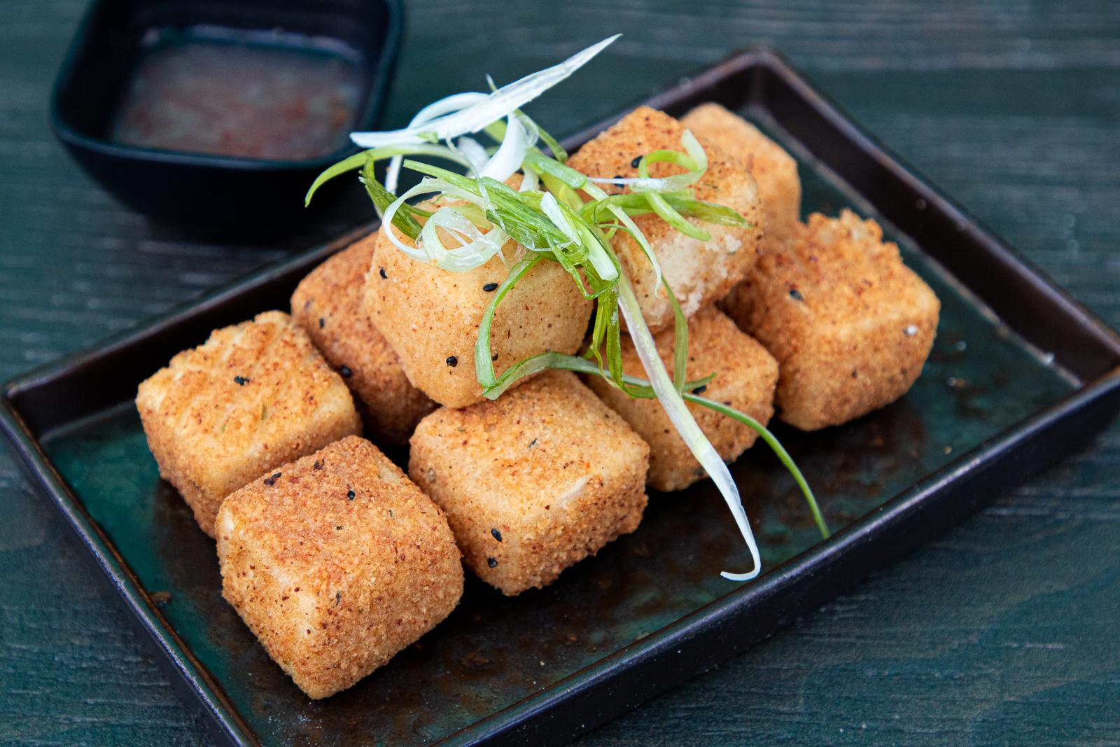 Order Crispy Sesame Tofu Squares food online from Dumpling Time Express store, San Francisco on bringmethat.com