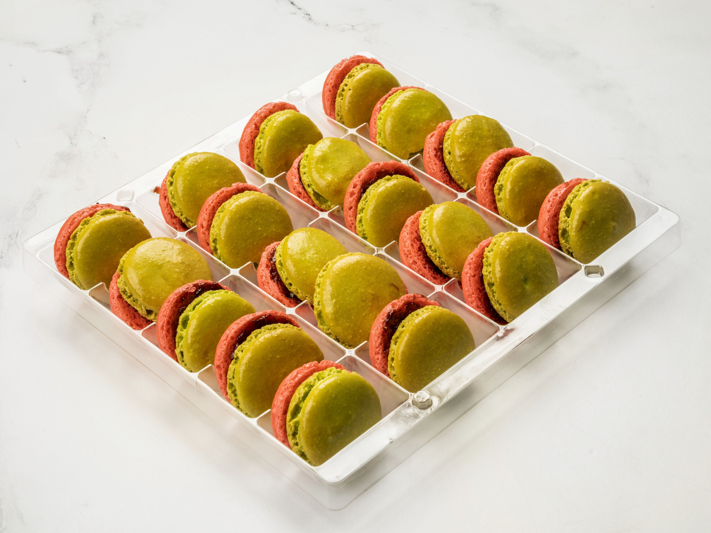 Order key lime strawberry macaron food online from Le Macaron store, Windham on bringmethat.com