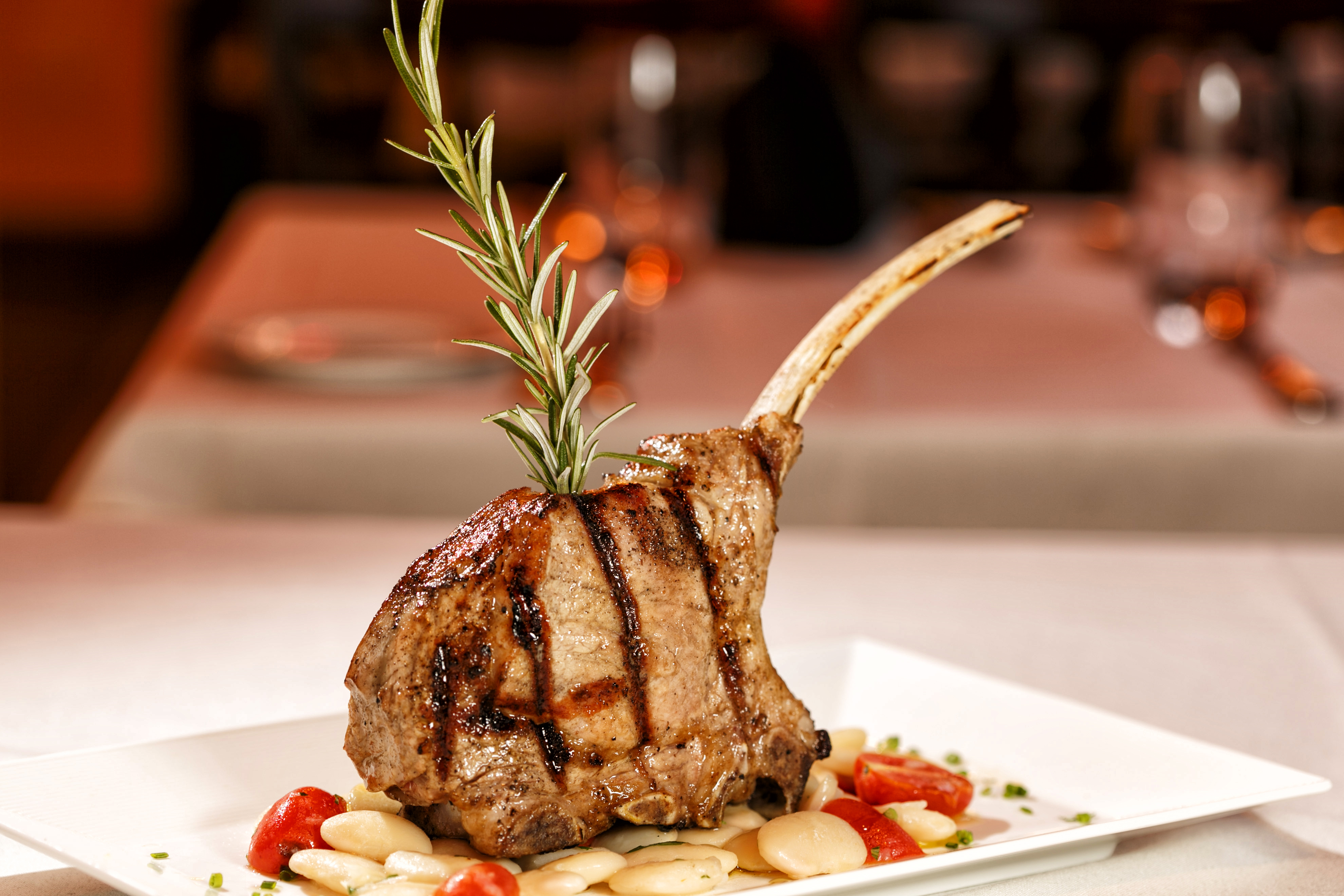 Order Grilled veal chop food online from Marco Polo Ristorante store, Brooklyn on bringmethat.com