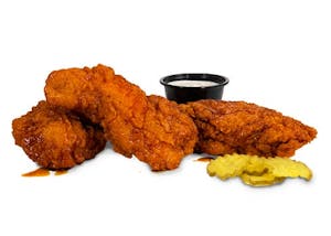 Order 3 Piece Hot Chicken Tenders food online from Trailer Birds store, Carencro on bringmethat.com