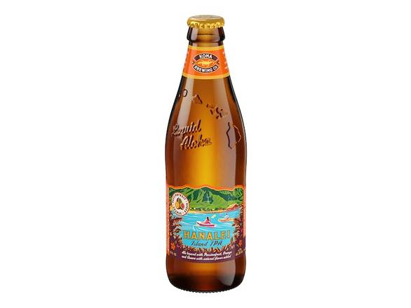 Order Kona Hanalei Island IPA - 6x 12oz Bottles food online from Bear Creek Spirits & Wine store, Colleyville on bringmethat.com