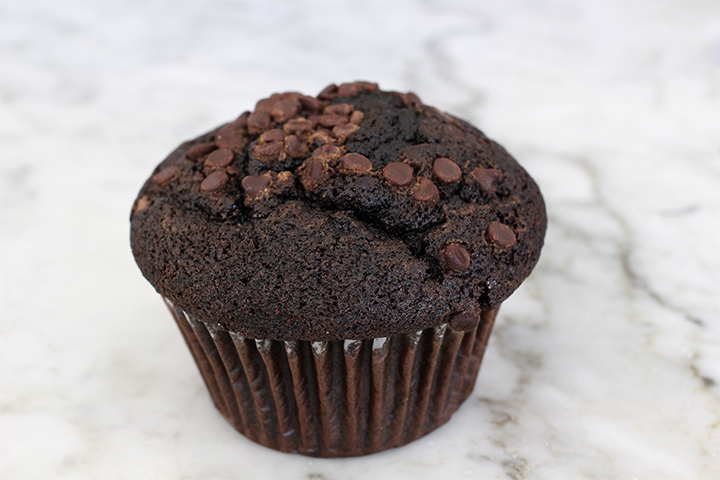 Order Double Chocolate Muffin food online from Grey Cafe store, Flushing on bringmethat.com