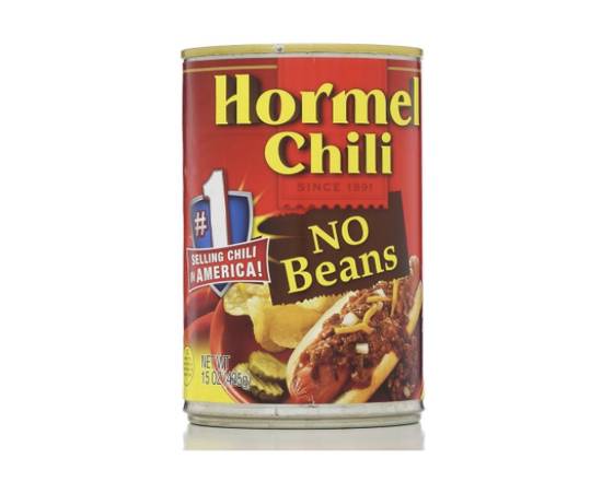 Order Hormel No Beans Chili - 15oz food online from Loma Mini Market store, Long Beach on bringmethat.com