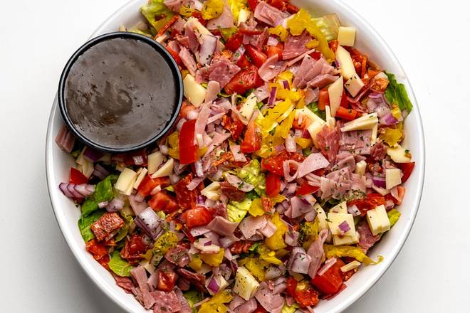 Order Itallian Chopped Salad food online from Arooga's Route 39 store, Harrisburg on bringmethat.com