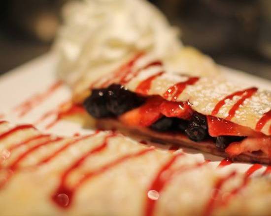 Order Wild Berry Crêpe food online from Crazy Bowls store, Selden on bringmethat.com