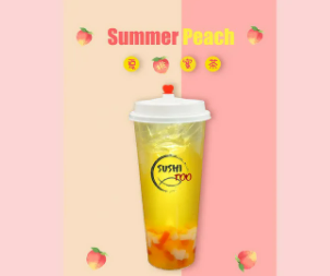 Order BT09. Summer Peach food online from Sushitoo Express store, Gibsonia on bringmethat.com