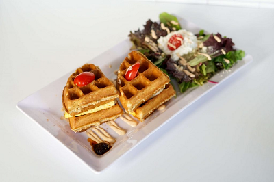 Order Ham, Egg and Cheese food online from Waffletto More Than Waffles store, Goodyear on bringmethat.com