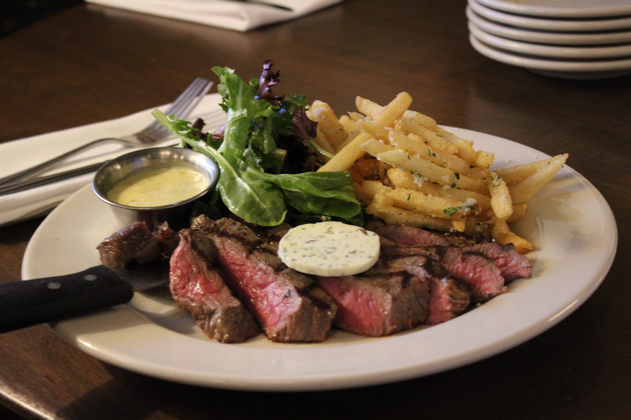 Order Steak Frites food online from The Standard Restaurant & Lounge store, Albany on bringmethat.com