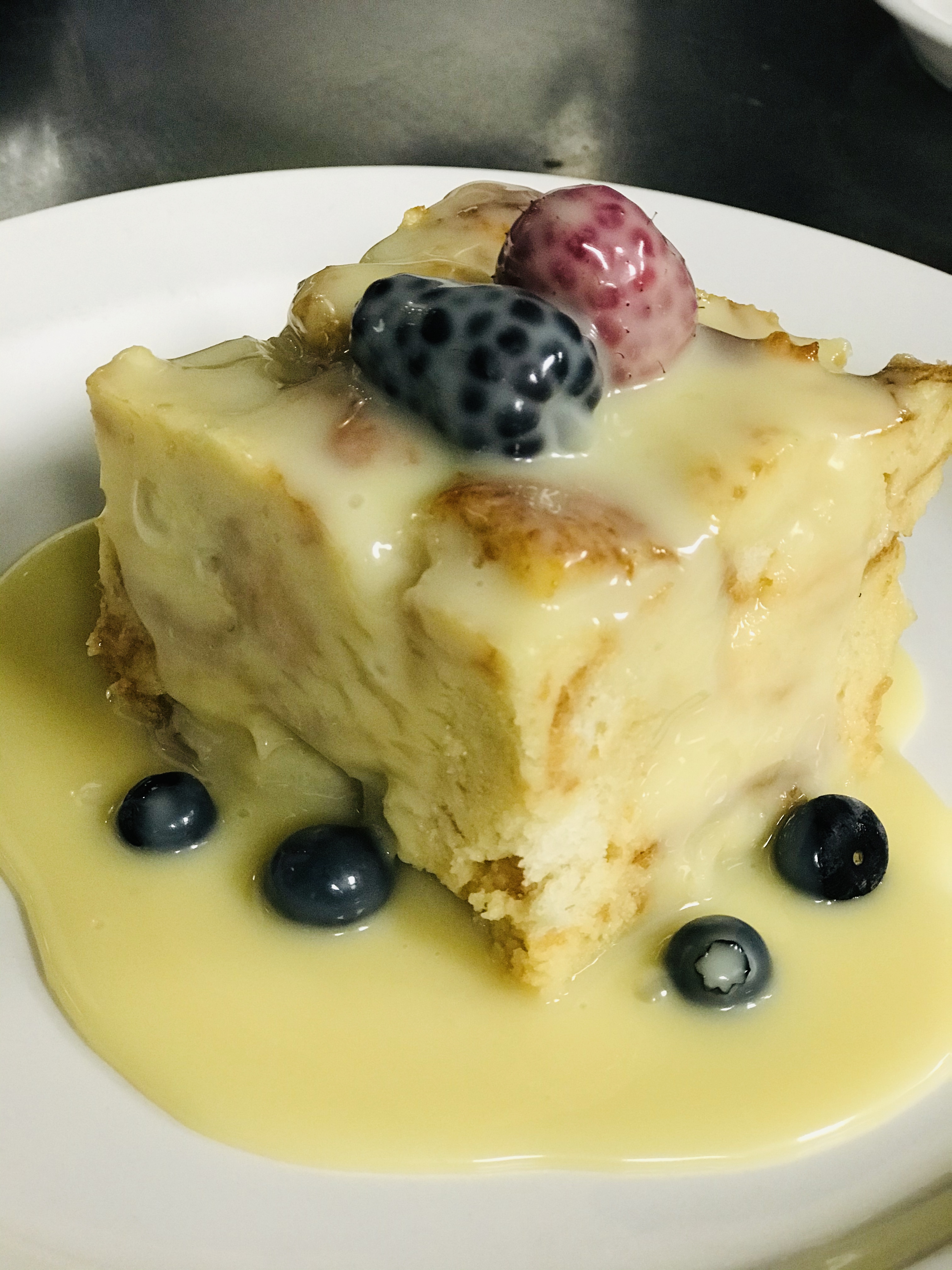 Order Housemade Bread Pudding food online from Bruno Italian Kitchen store, Beaumont on bringmethat.com