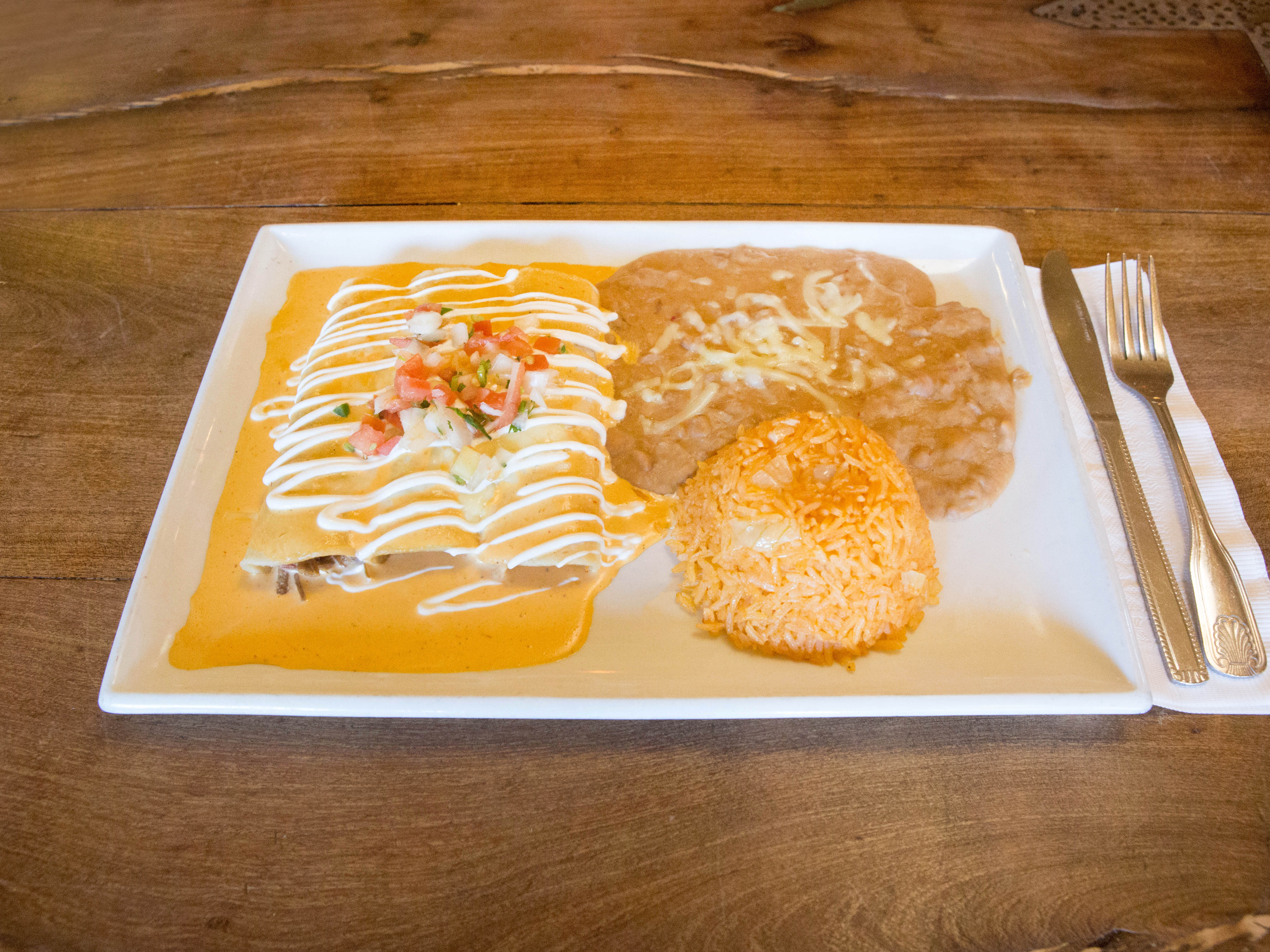 Order Enchiladas Chipotle food online from Plaza Azteca Mexican Restaurant store, Kennett Square on bringmethat.com