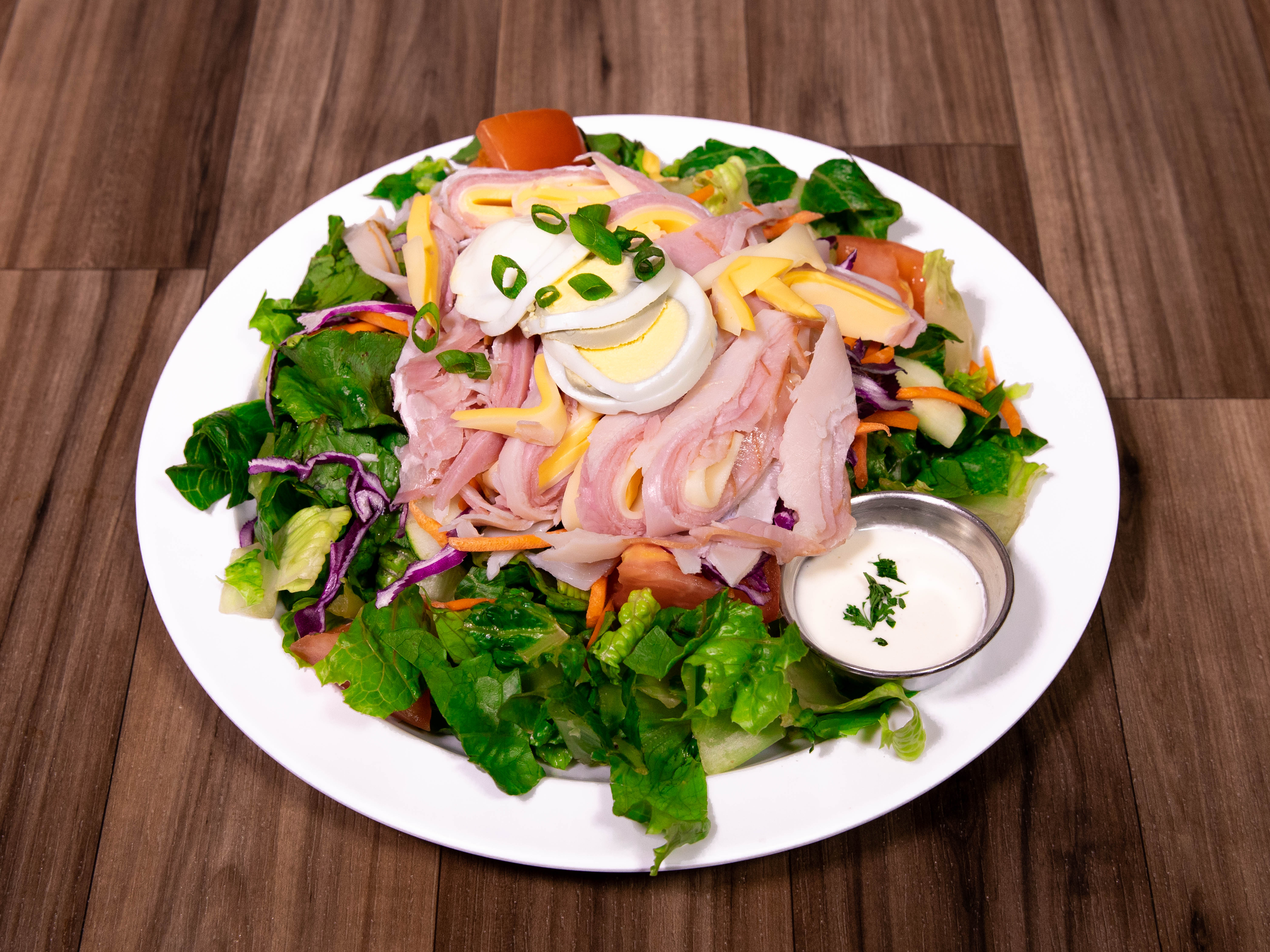 Order Chef Salad food online from Murphys Deli Triwest store, Dallas on bringmethat.com