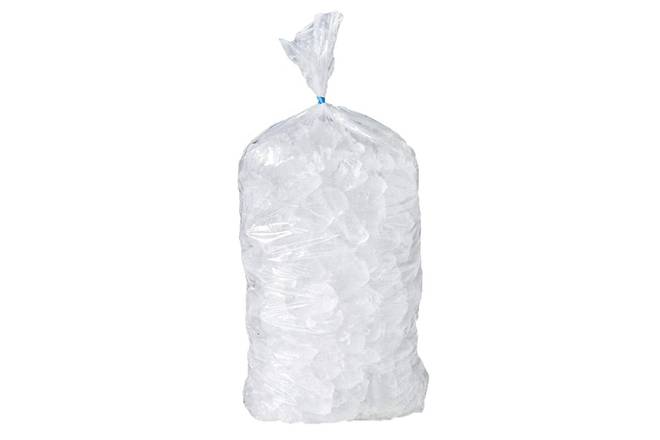 Order BAG OF ICE - 8 LB food online from Twisted Tenders store, Englewood on bringmethat.com