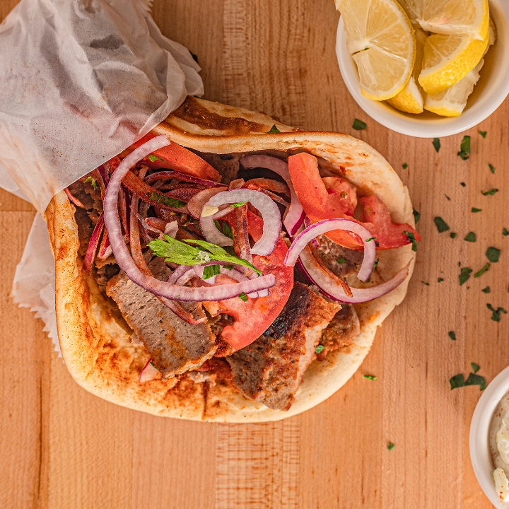 Order Gyro Pita food online from Its Greek to Me store, Fort Lee on bringmethat.com