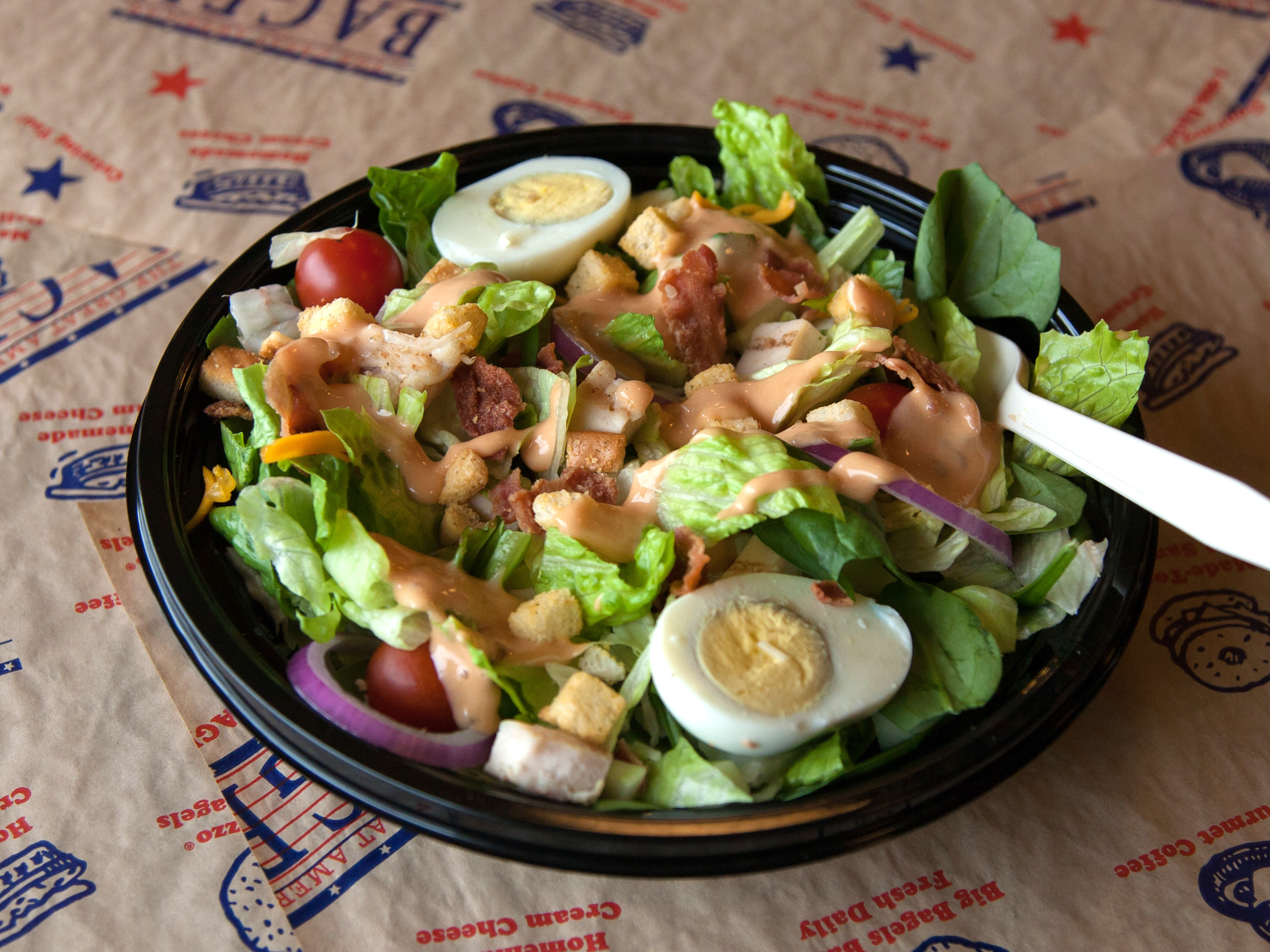 Order Chicken Chopped Salad food online from Great American Bagel store, Burr Ridge on bringmethat.com