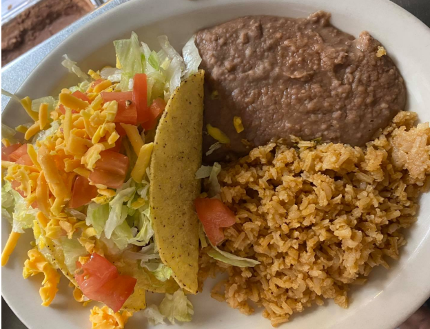 Order Taco Plate food online from Recuerdos store, Round Rock on bringmethat.com