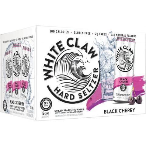 Order White Claw Black Cherry 12 Pack 12oz can food online from 7-Eleven store, East Amherst on bringmethat.com