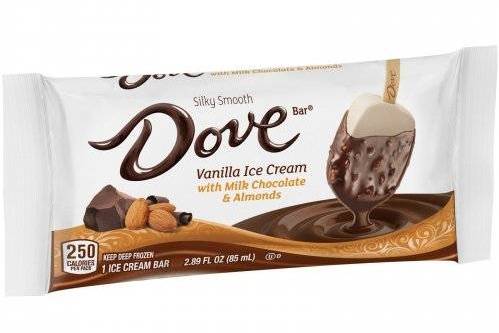 Order Dove Chocolate Almond Ice Cream Bar 2.89 oz food online from Pit Stop Liquor Mart store, El Monte on bringmethat.com