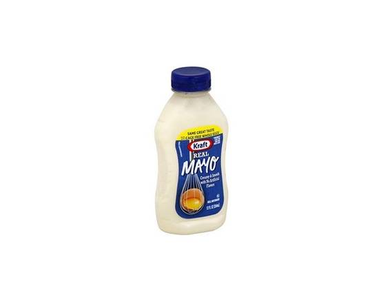 Order Kraft Squeezable Mayonnaise 12oz food online from Chevron Extramile store, Newport Beach on bringmethat.com