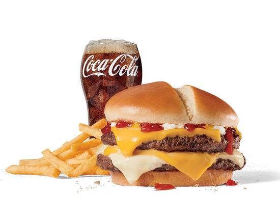 Order Large Ultimate Cheeseburger™ Combo food online from Jack In The Box store, Inglewood on bringmethat.com
