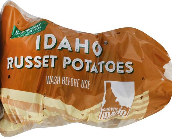 Order Signature Farms · Idaho Russet Potatoes (10 lbs) food online from Safeway store, Alamo on bringmethat.com