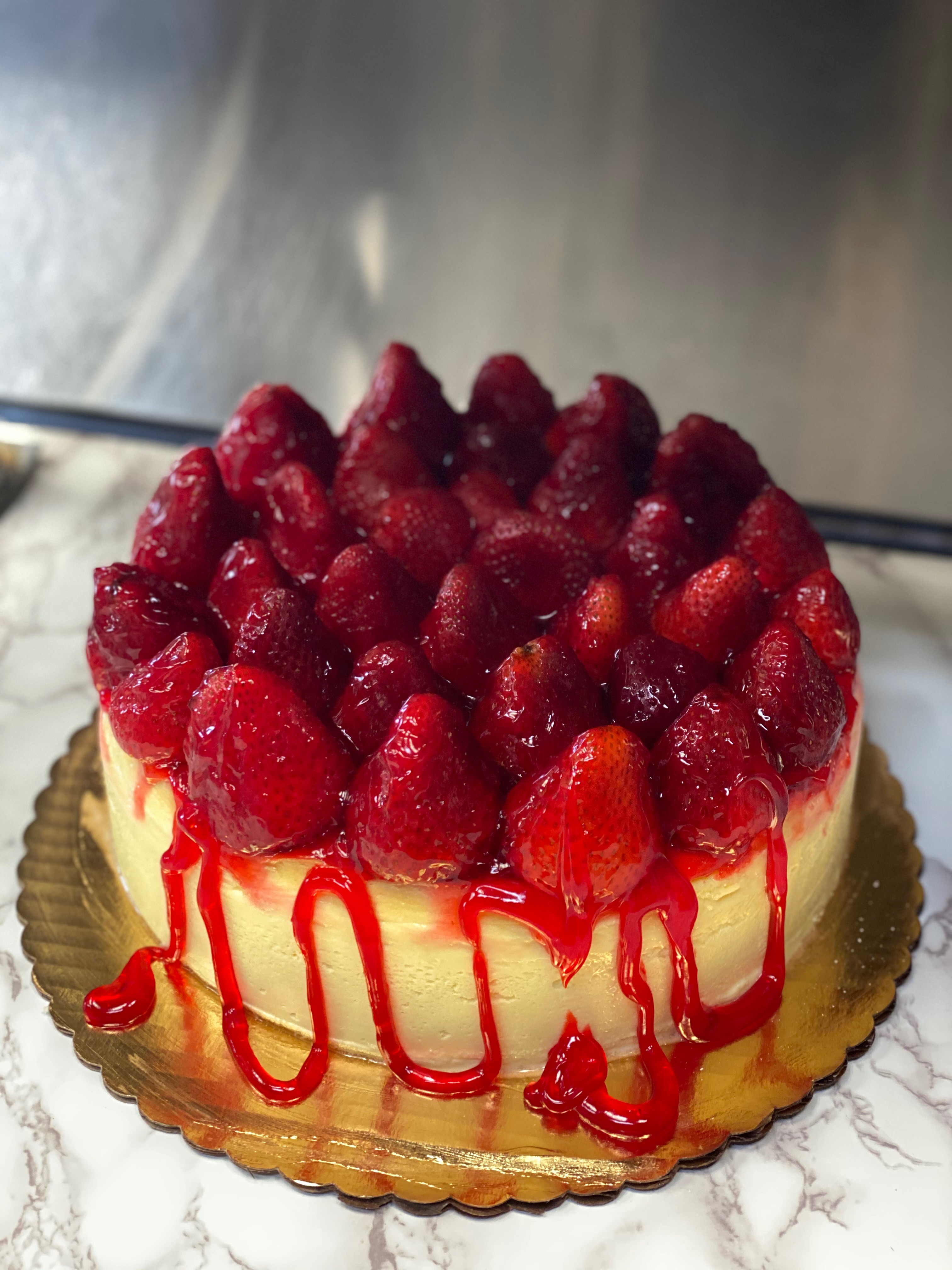 Order Strawberry Cheesecake food online from Four Seasons Diner store, Philadelphia on bringmethat.com