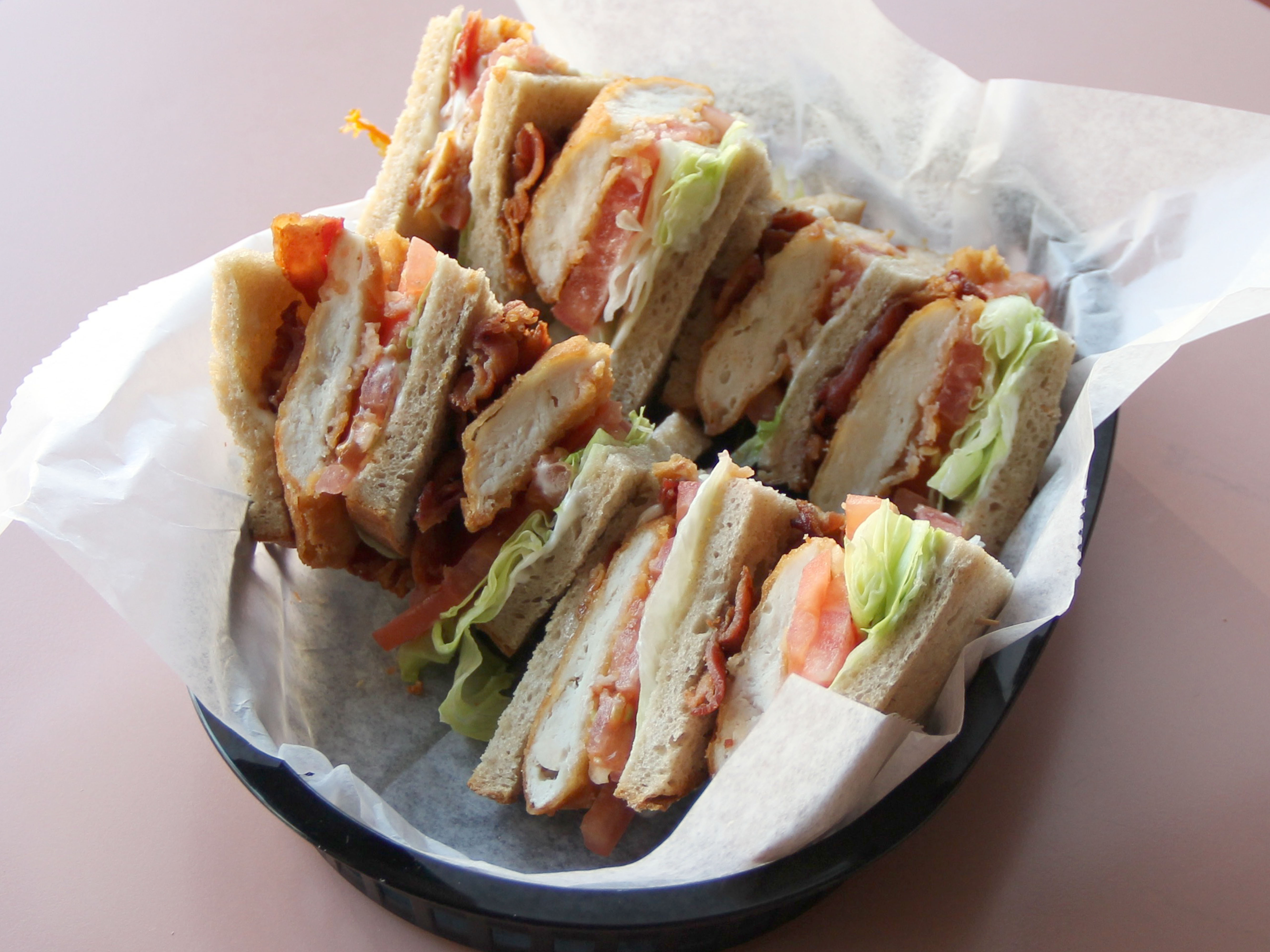 Order Breaded Chicken and Bacon Club food online from Shef's Pizza & Deli store, Philadelphia on bringmethat.com